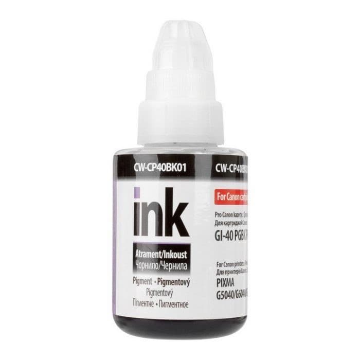 Чорнило к-кт ColorWay Canon GI-40/GI-41 PIXMA GM2040/G5040/G604 135мл (Pigment) Black