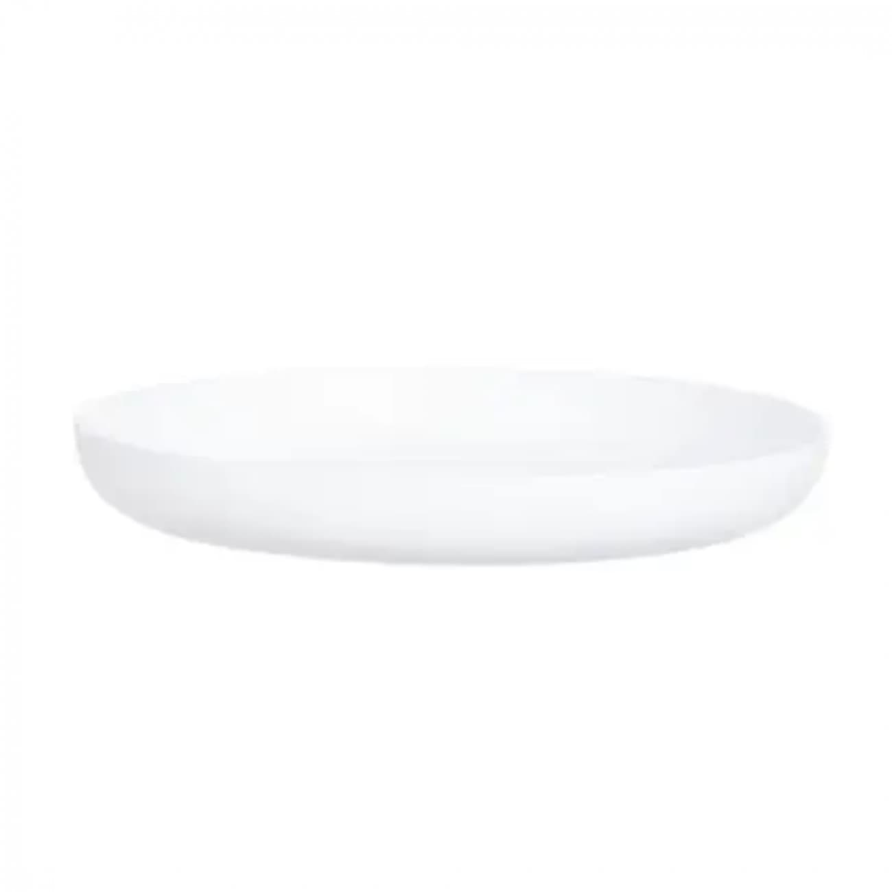 Блюдо скло "Luminark. Friends Time White" 25см №P6282(6)(12)