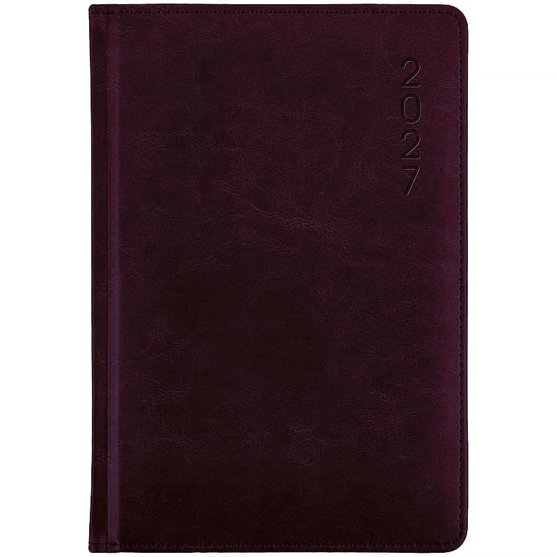 Щоден. А5 "Axent" дат2027 Classic Lux, слп/т коричневий №8844-27-4-A(12)