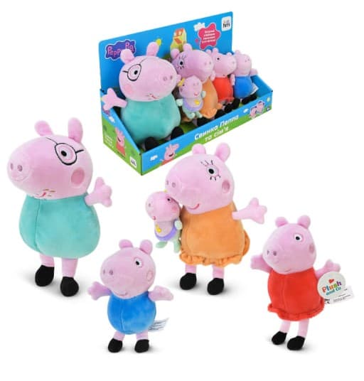 М'яка ігр. "Peppa Pig" Сім'я №KH99/001L(8) КІ