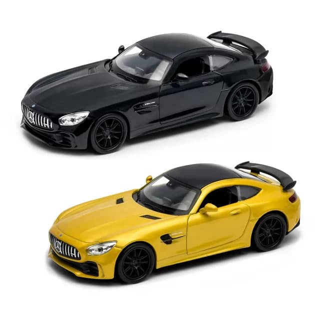 Автомодель "Technodrive" Mercedes-AMG GT R (жовтий, чорний) №26019W/КіддіСвіт/