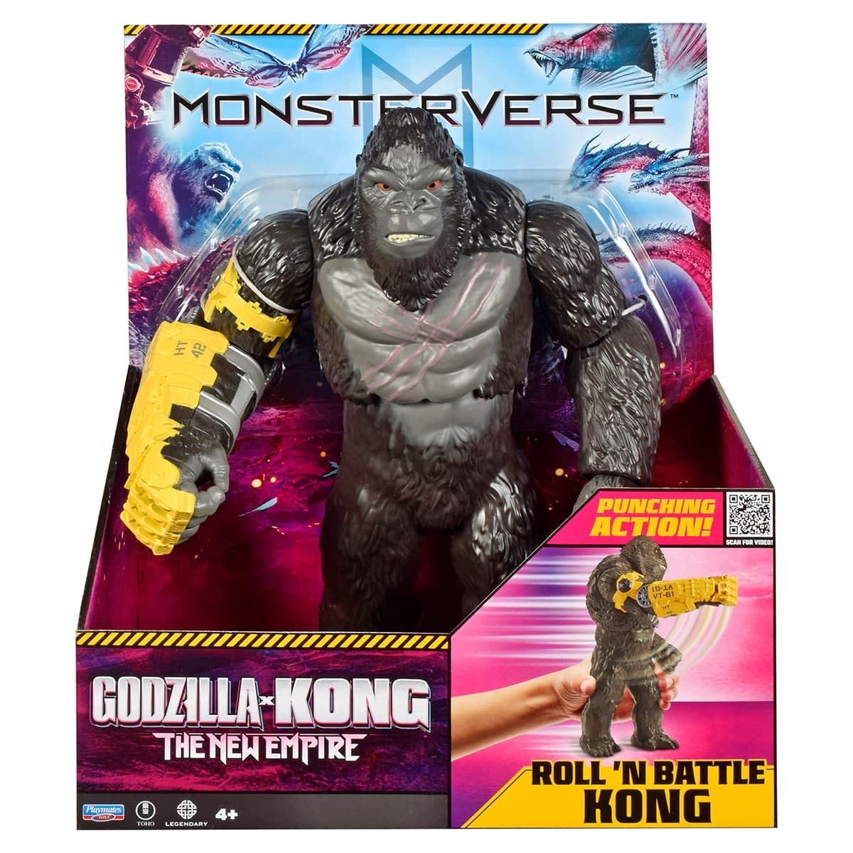 Фігурка Godzilla vs.Kong - Конг Гігант готовий до бою 28см №35922N/Кідді Світ/(8)