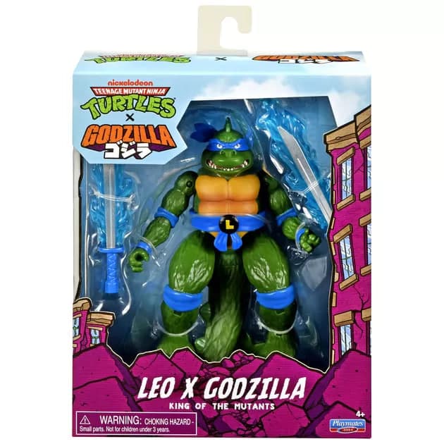 Фігурка Tmnt х Godzilla – Лео в образі Ґодзілли №84671/Кідді Світ/(8)