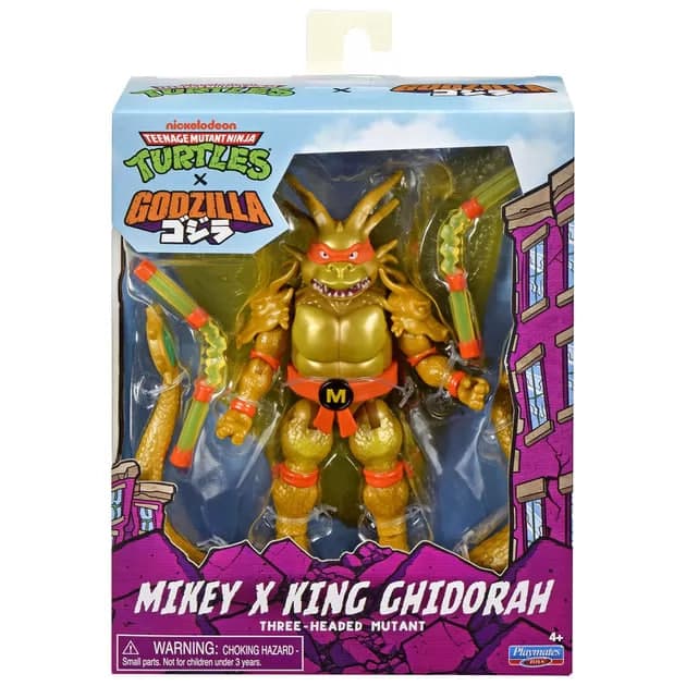 Фігурка Tmnt х Godzilla – Майкі в образі Короля Гідори №84673/Кідді Світ/(8)