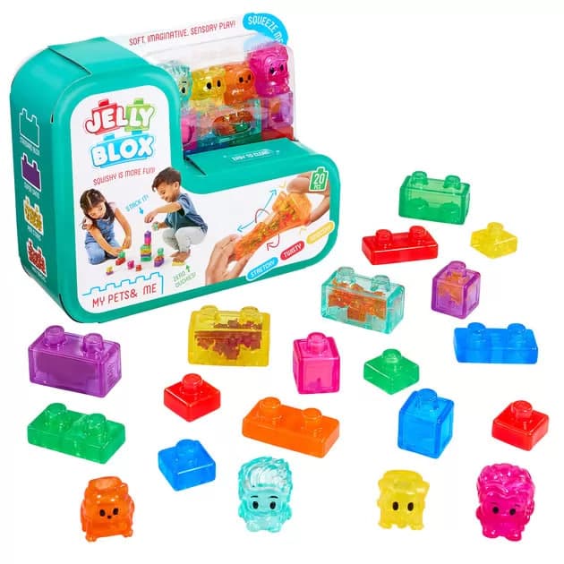 Конструктор сенсорний  Jelly Blox - Друзі та улюбленці №934289/КіддіСвіт/