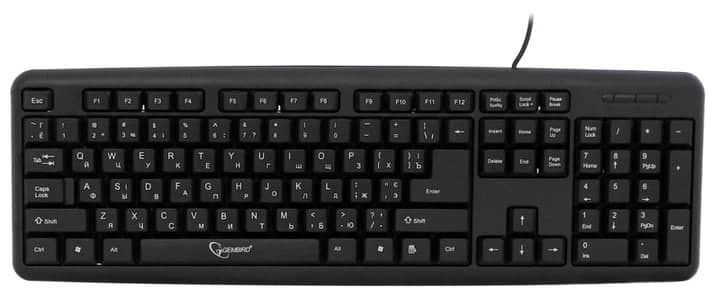 Клавіатура Gembird KB-UM-103-UA USB black