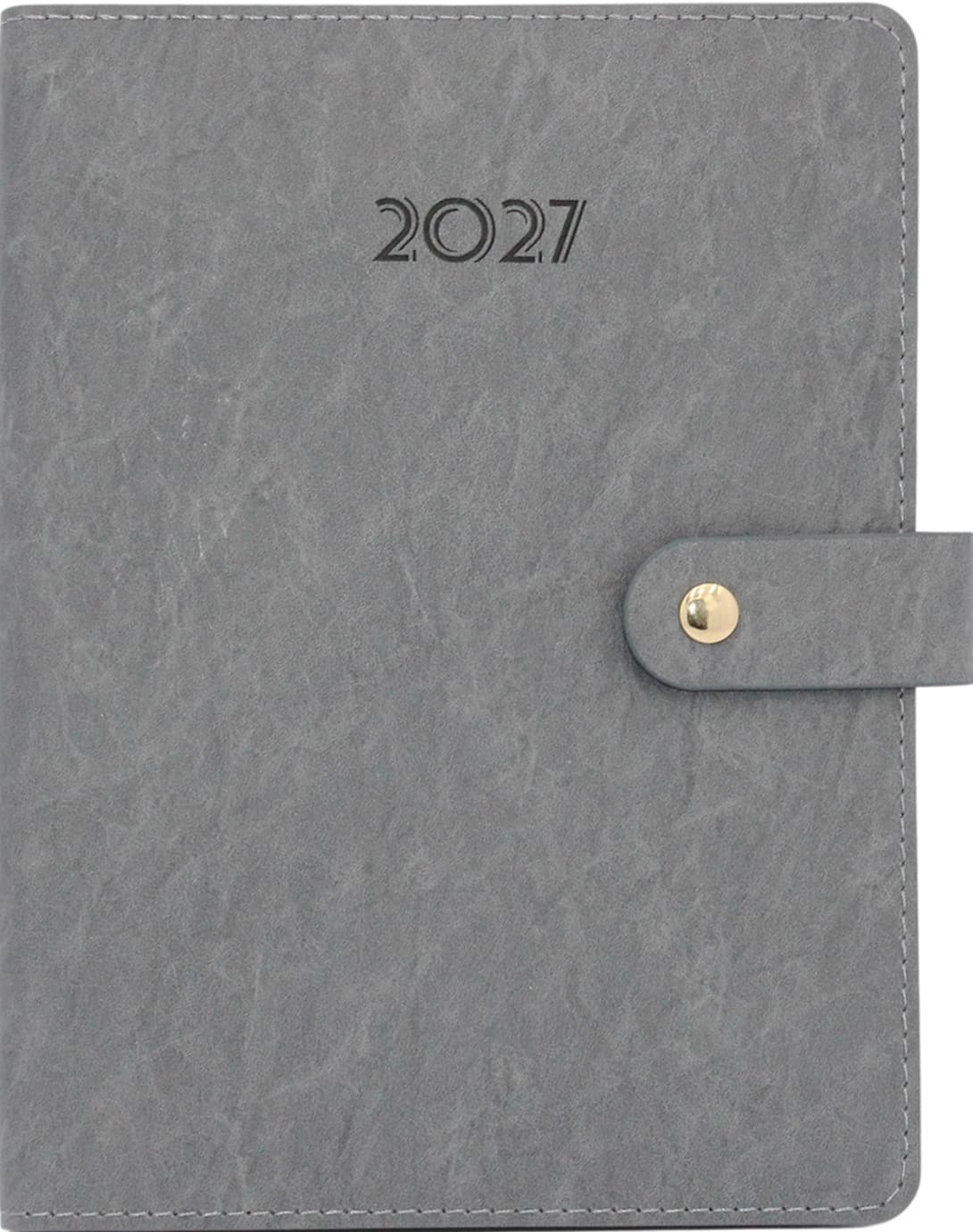 Щоден. А5 "Buromax" дат2027 Raw сірий №BM.21171-09