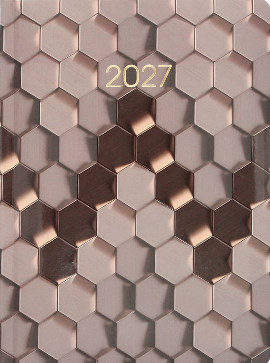 Щоден. А5 "Economix" дат2027 голді №E21858