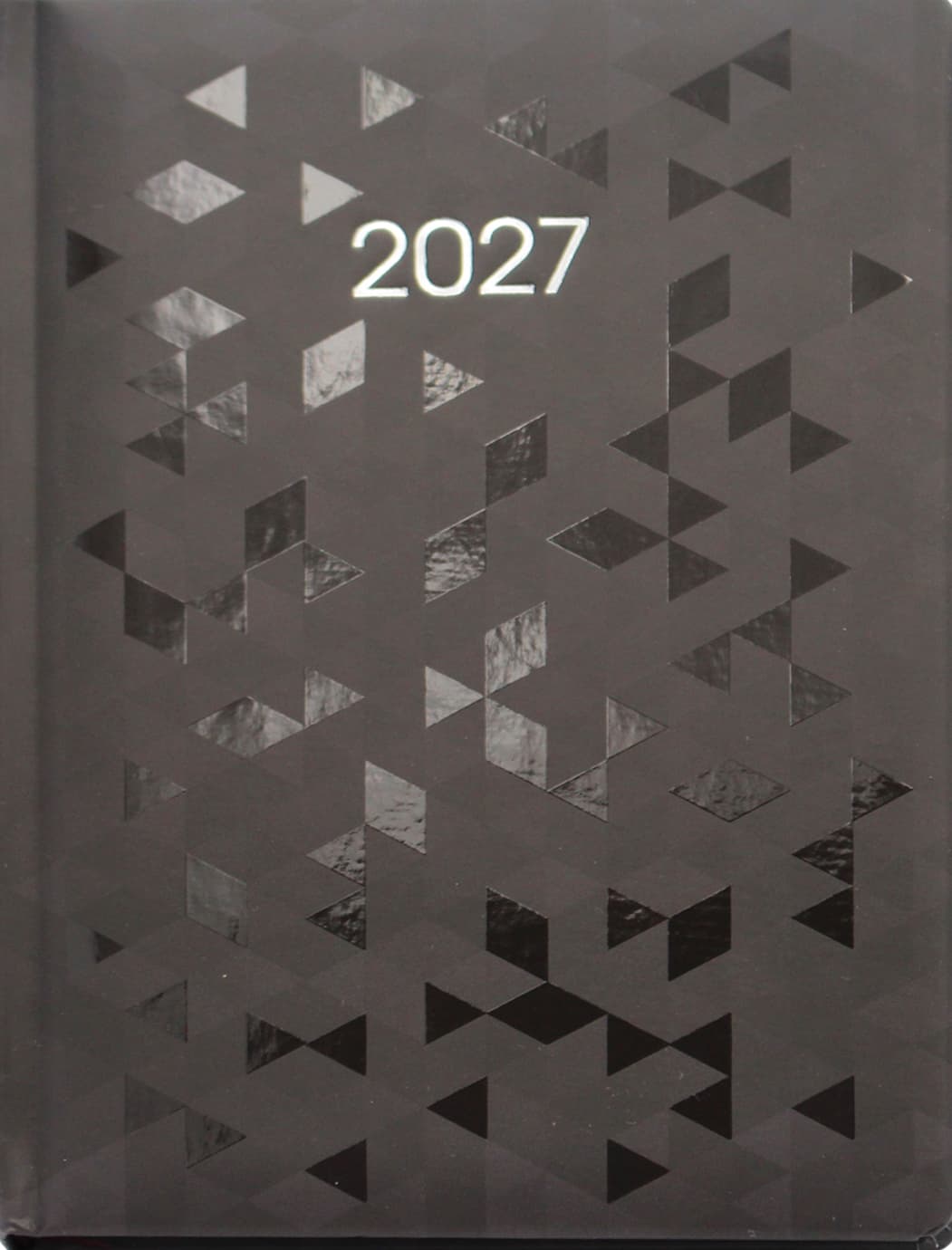 Щоден. А5 "Economix" дат2027 модерн чорний №E21946