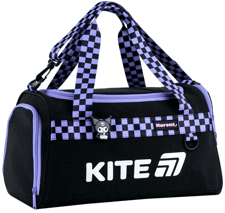 Сумка спортивна "Kite" 2505 Kuromi 1від.,3карм. №HK26-2505