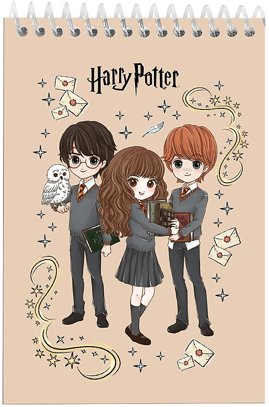 Блокнот пруж. А6 48арк. б/лін. Harry Potter №HP26-196/Kite/(20)