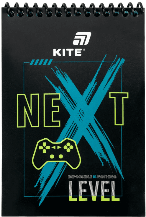 Блокнот пруж. А6 48л. б/лин. Next Level №K26-196-2/Kite/(20)