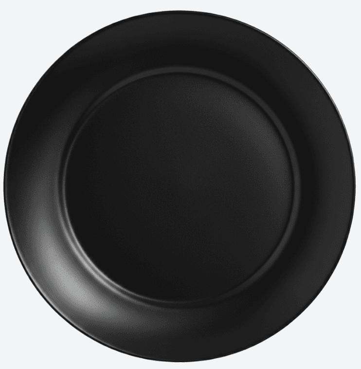 Тарілка обідня скло "Luminarc.Apy black" 25см №X1942(6)(24)