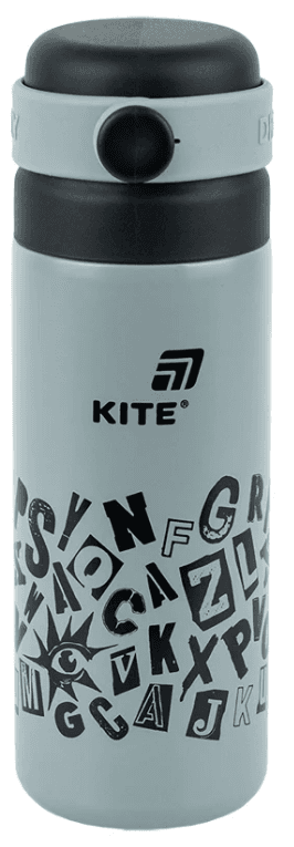 Термос метал. 0,5л "Kite" сірий №K25-1222-2