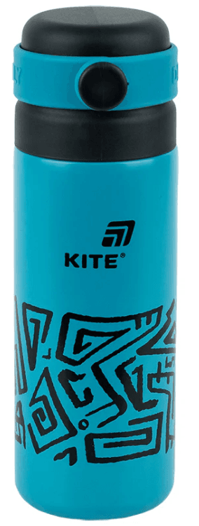 Термос метал. 0,5л "Kite" темно-бірюзовий №K25-1222-1