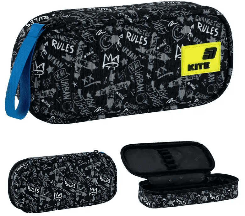 Пенал "Kite" Skater 1от.,мягкий №K26-662-9