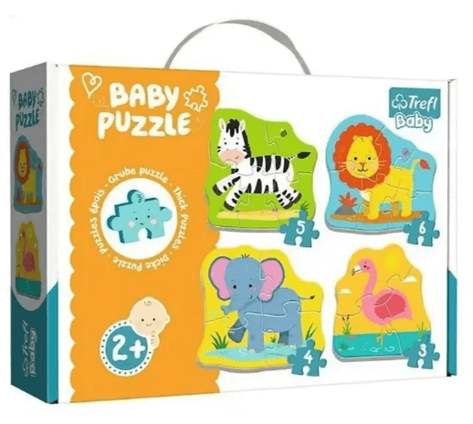 Пазли Trefl Baby Classic.Тваринки на сафарі 36073