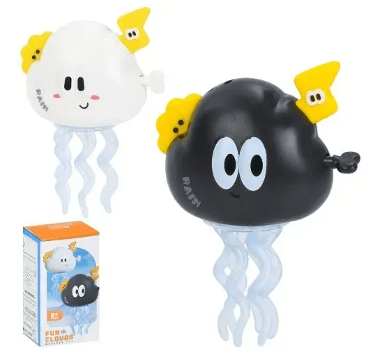 Игрушка заводная Облачко 10см,танцует,в кор-ке,6х11х5см,2 цветн. №V2505-6(48)