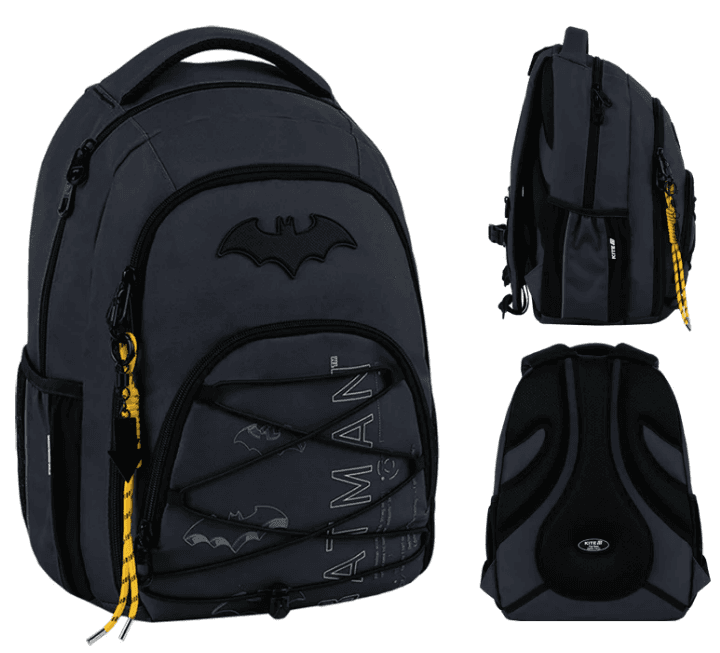 Рюкзак "Kite" Education teens DC Batman 3від.,2карм. №DC26-905M(10)