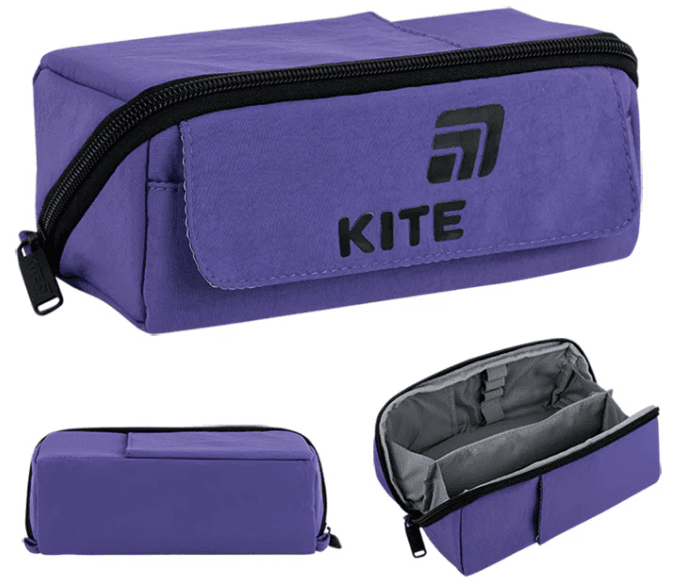 Пенал "Kite" 1от.,мягкий фиолетовый №K26-2702-4