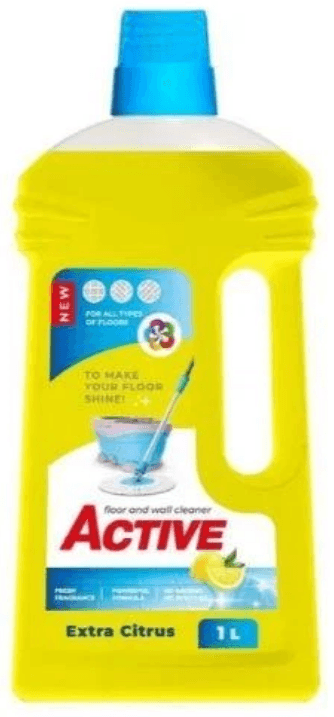 Миючий засіб "Active" Extra Citrus Floor Cleaner Active 1л універсальний №2887(14)