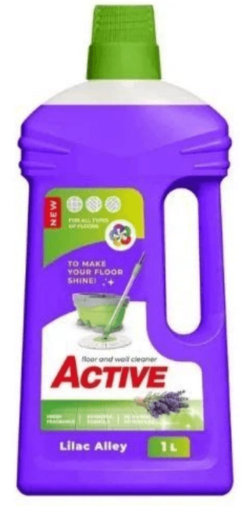 Миючий засіб "Active" Lilac Alley Floor Cleaner 1л універсальний №2894(14)