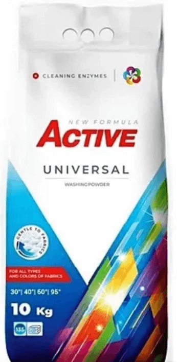 Стир. порошок 10кг "Active" Universal
