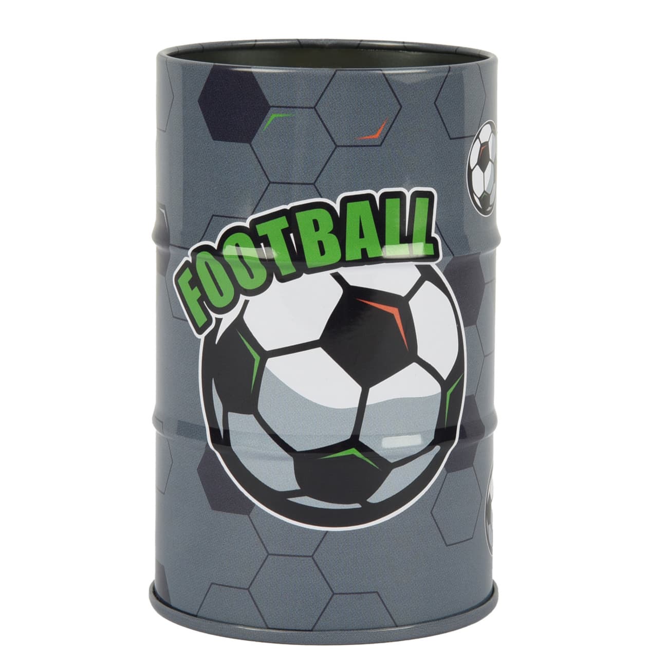 Стакан-підставка метал. "Yes" №708791 "Football" бочка