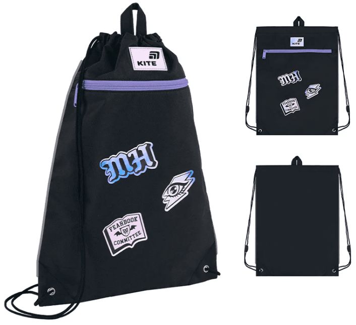 Сумка для взуття "Kite" Monster High 1від.1карм. №MH26-601M-1