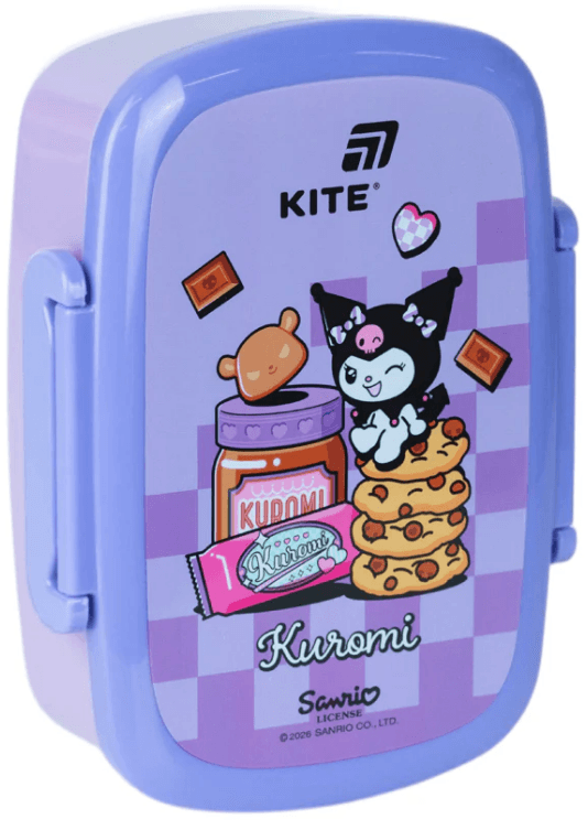 Ланч бокс пласт. "Kite" 750мл Kuromi з наповненням №HK26-163-2