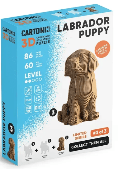 Пазли 3D "Cartonic" Labrador Puppy