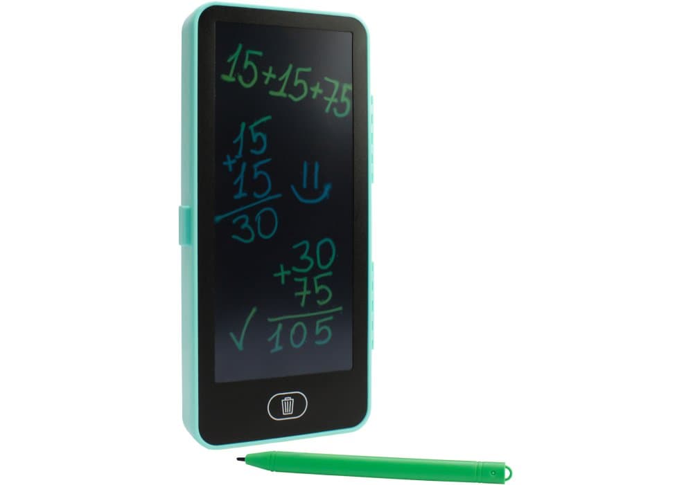 Пенал "Maxi" пласт. с LCD экраном,спец.ручка,бат-ка 3v,20,2х7,8х3см,1отд.,зелёный №MX86903