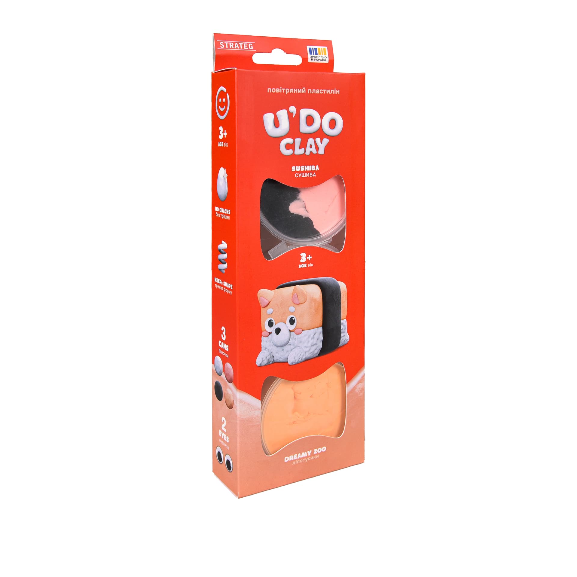 Набор для лепки "U'do clay" Лепотусики №31078