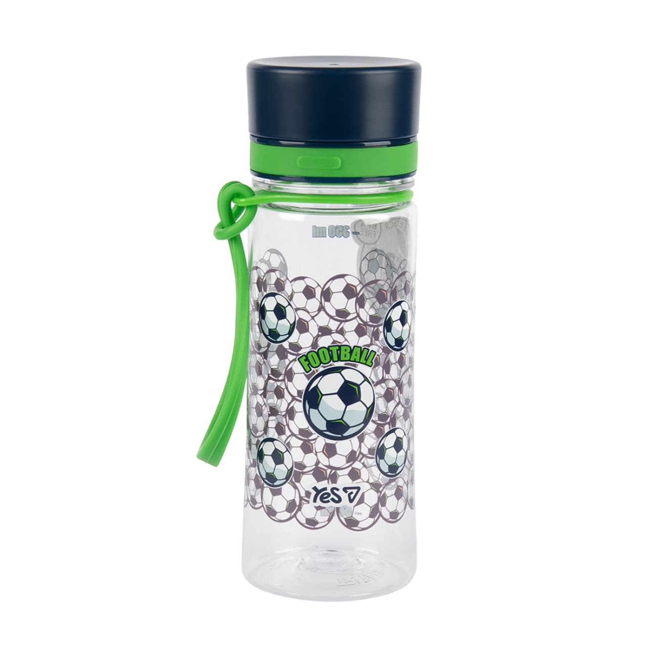 Пляшка для води пласт. "Yes" 400мл Football №708789(25)