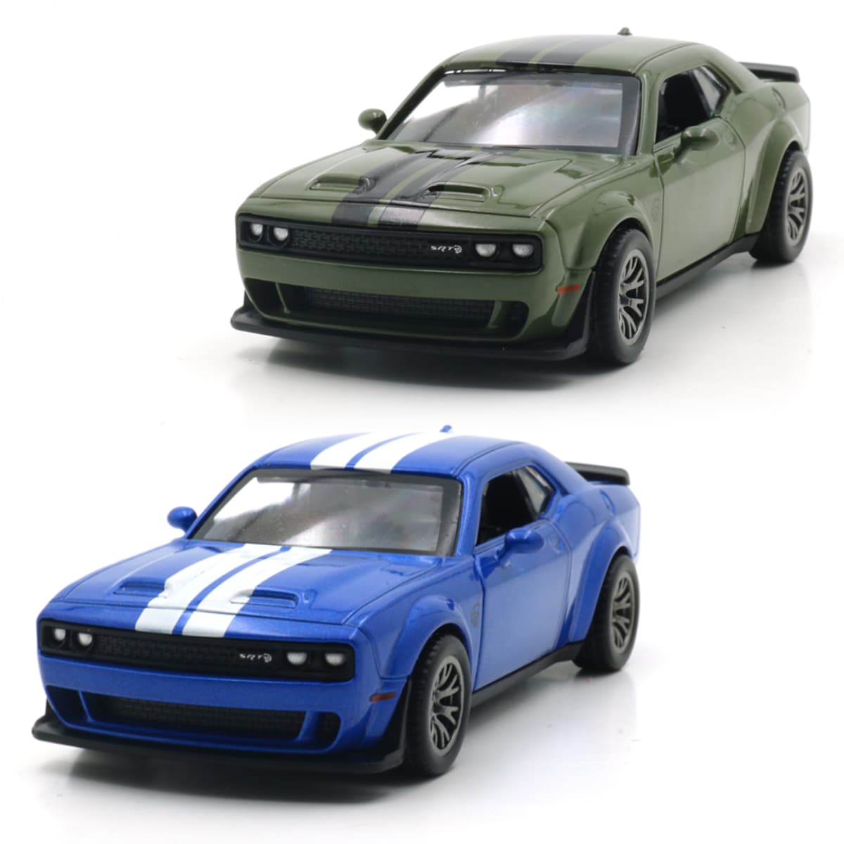 Автомодель "Technodriver" Dodge Cyallenger SRT Jailbreak синій,зелений №250949/КіддіСвіт/