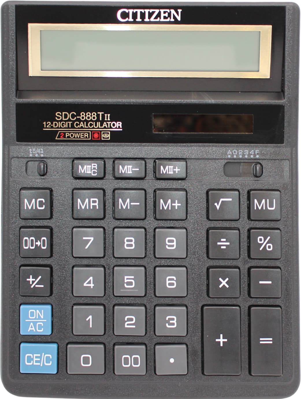 Калькулятор Citizen 12-розрядний (10) (40) SDC-888T 