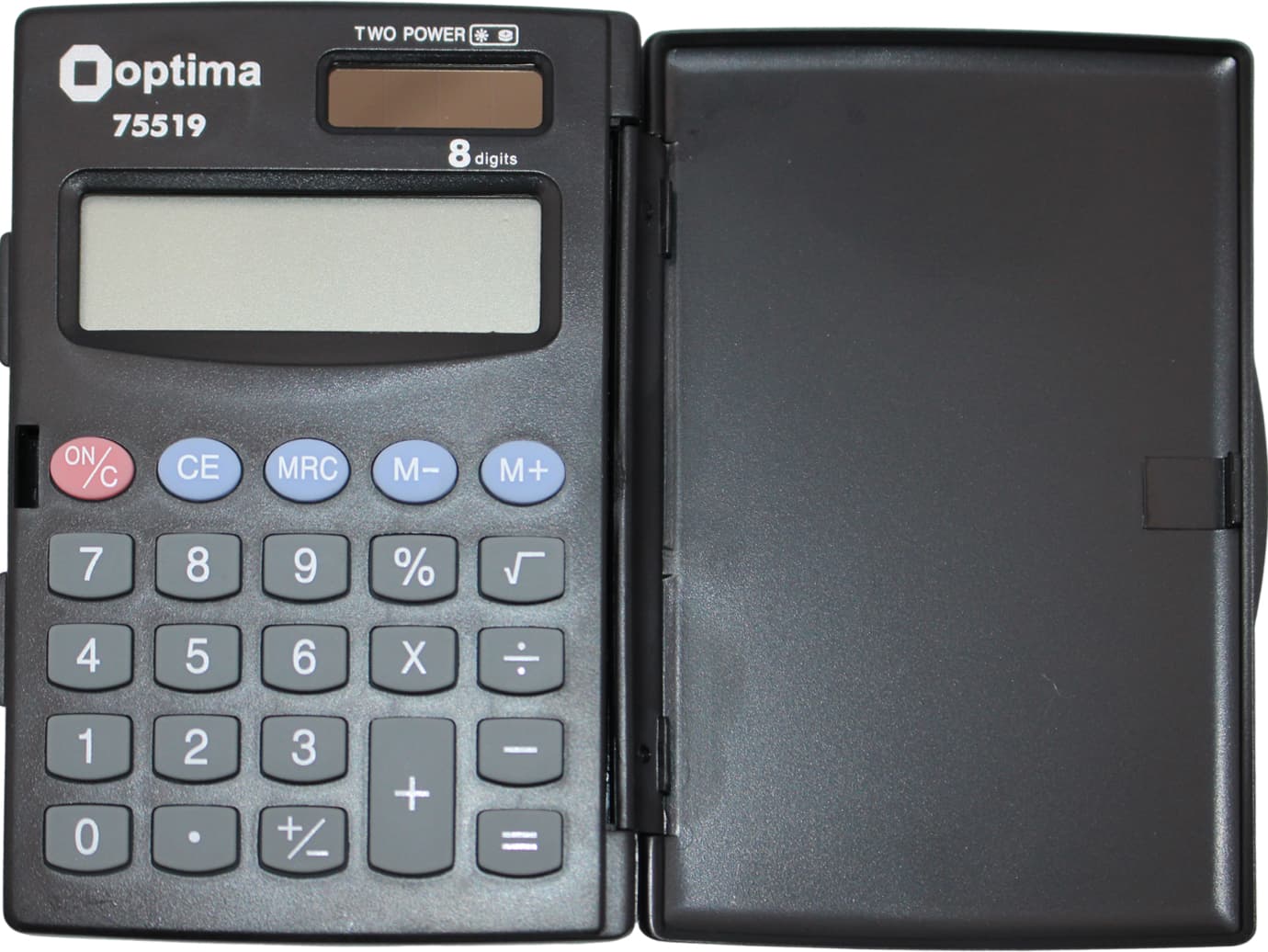 Калькулятор Optima 8-разрядный, карманный 103х67х10мм №O75519