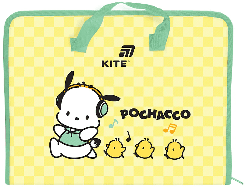 Папка-портфель "Kite" №PC26-202 А4,на блиск. Pochacco