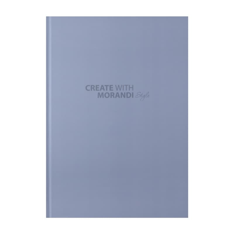 Книга-канц. А4 96л. клет. тв. лам. офс. "Morandi Style" маренго №BM.2400-453i/Buromax/