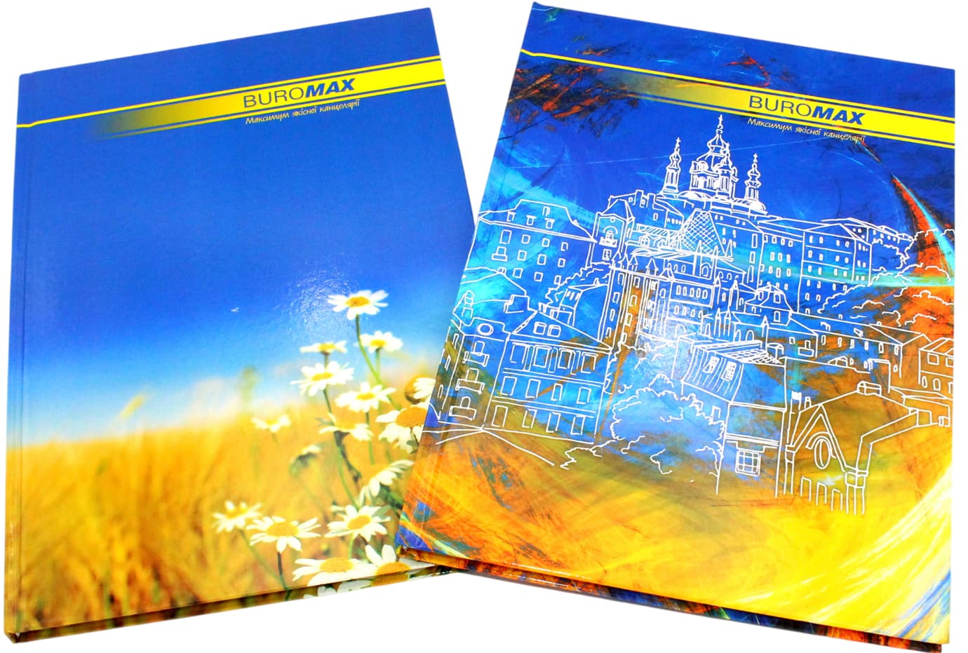Книга-канц. А4 96л. лин. тв. лам. офс. "Nature" ассорти №BM.2401i/Buromax/