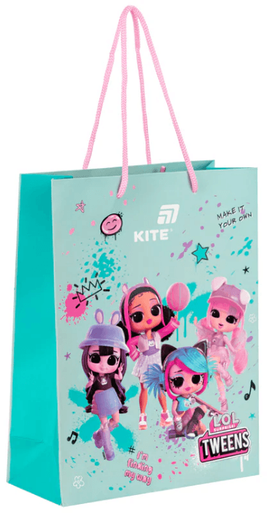 Пакет подарунковий папер. "Kite" LOL №LO26-265 18х24см(5)