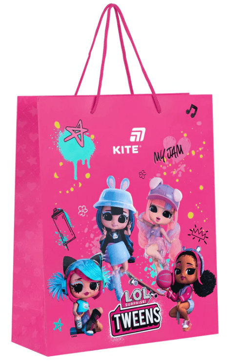 Пакет подарунковий папер. "Kite" LOL №LO26-266 26х32см(5)