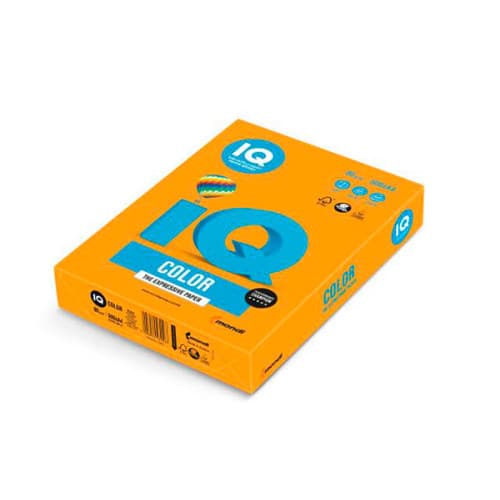 Папір кольоровий А4 80 г/м Maestro Color Intensive MO15 Mandarine мандариновий (10)