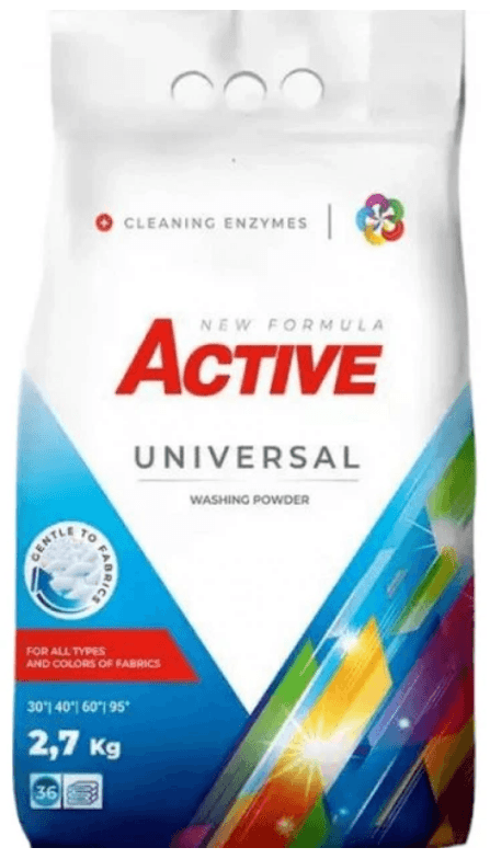 Стир. порошок 2,7кг "Active" Universal