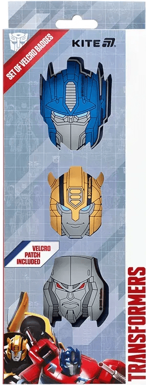 Бейдж "Kite" №TF25-3012 Transformers на липучці, 3шт