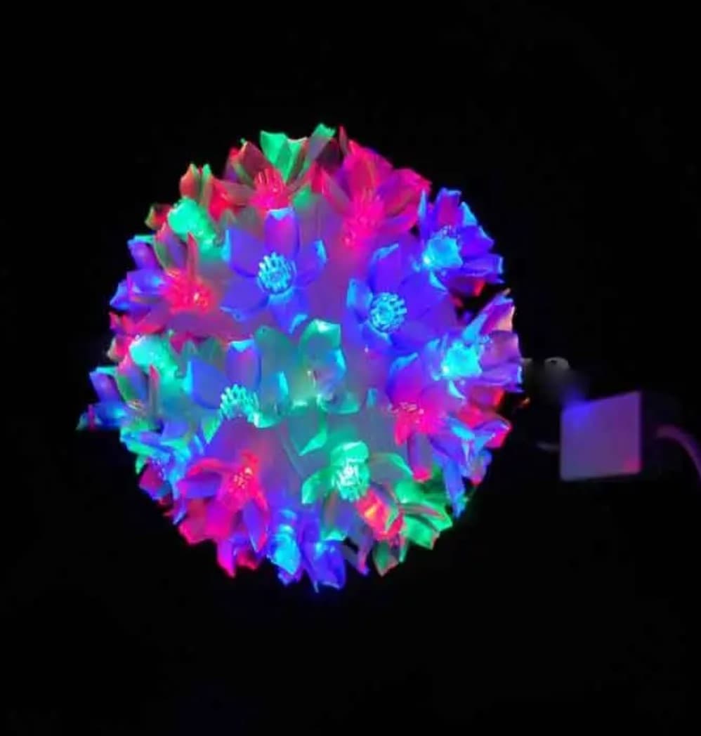 Гірлянда електрична Куля LED 50 L MultiColor d-12 см 50-H-3/1809-01