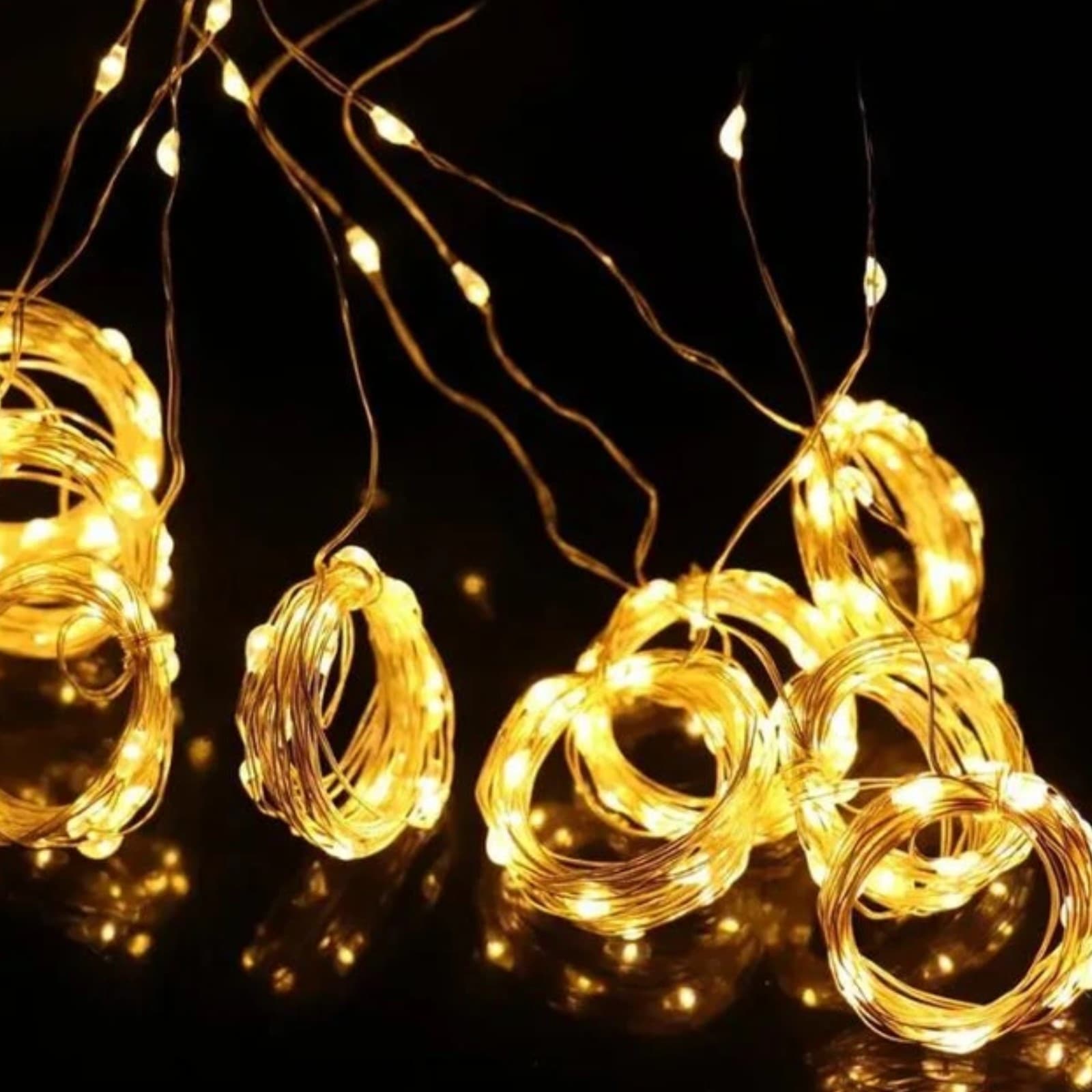 Гірлянда-штора електрич. Роса 400LED USB,20ліній,реле8режимів,біл.теп. L-3м H-2м №1932-07u