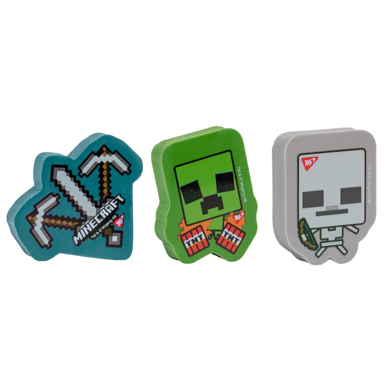 Гумка "Yes" Minecraft №560600(1)(51)(306)