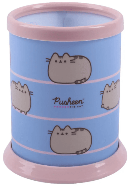 Стакан для ручок "Yes" №940408 "Pusheen" розбірний,світло-рожевий(20)