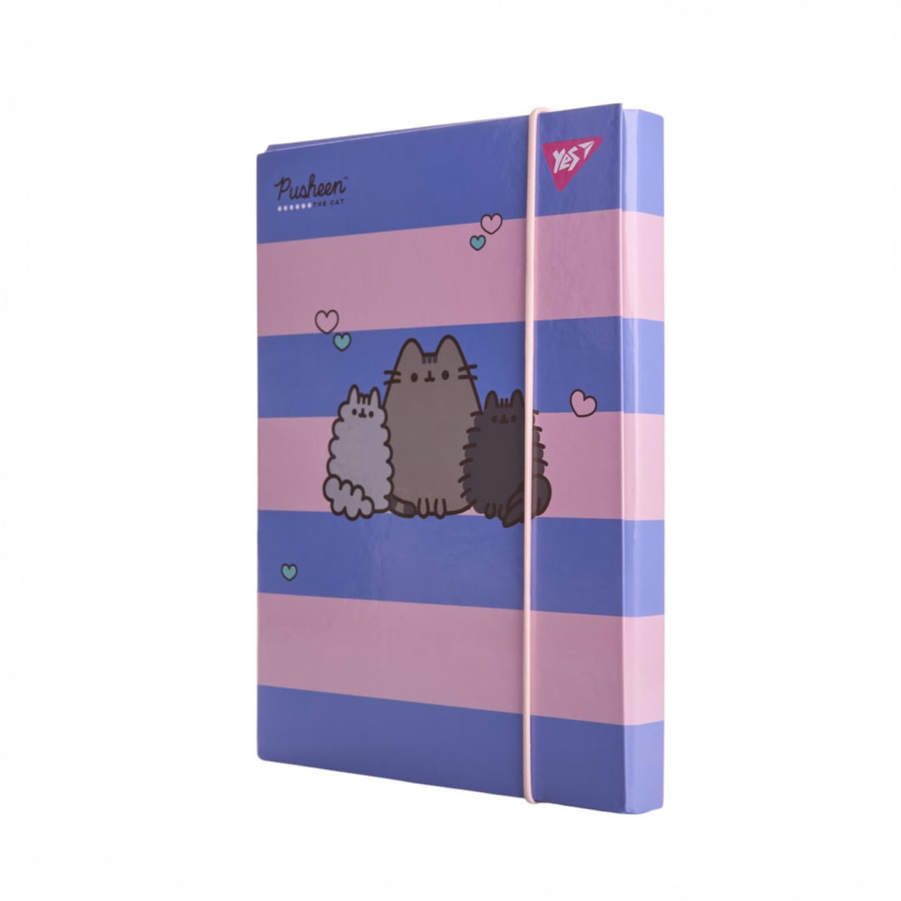 Папка для зош. В5 "Yes" №500245 "Pusheen" на рез. картон(12)